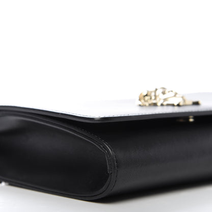 Versace Vitello Palazzo Medusa Evening Clutch Bag Black 6 of 8
