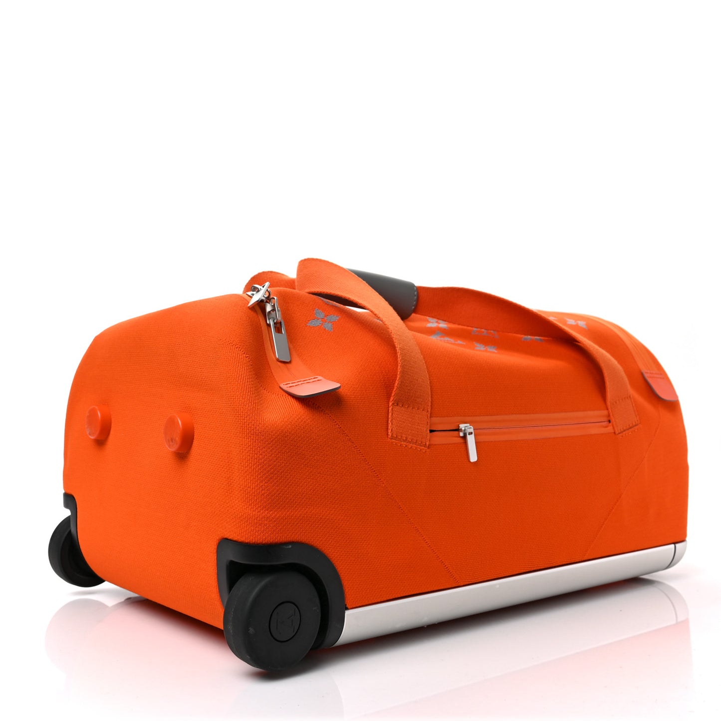 Knit Monogram Horizon Soft Duffle 55 Orange