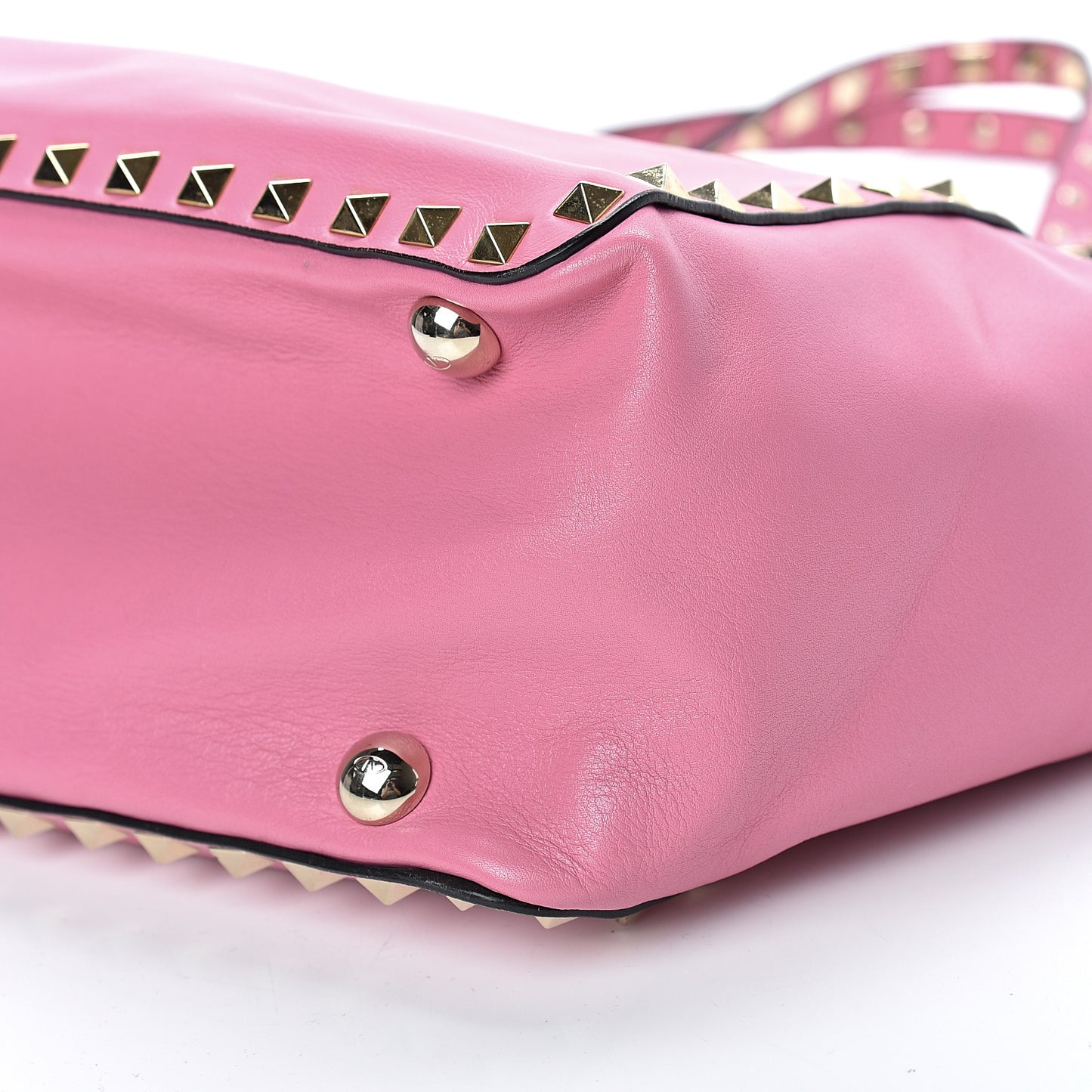 Vitello Small Rockstud Tote Ninphea
