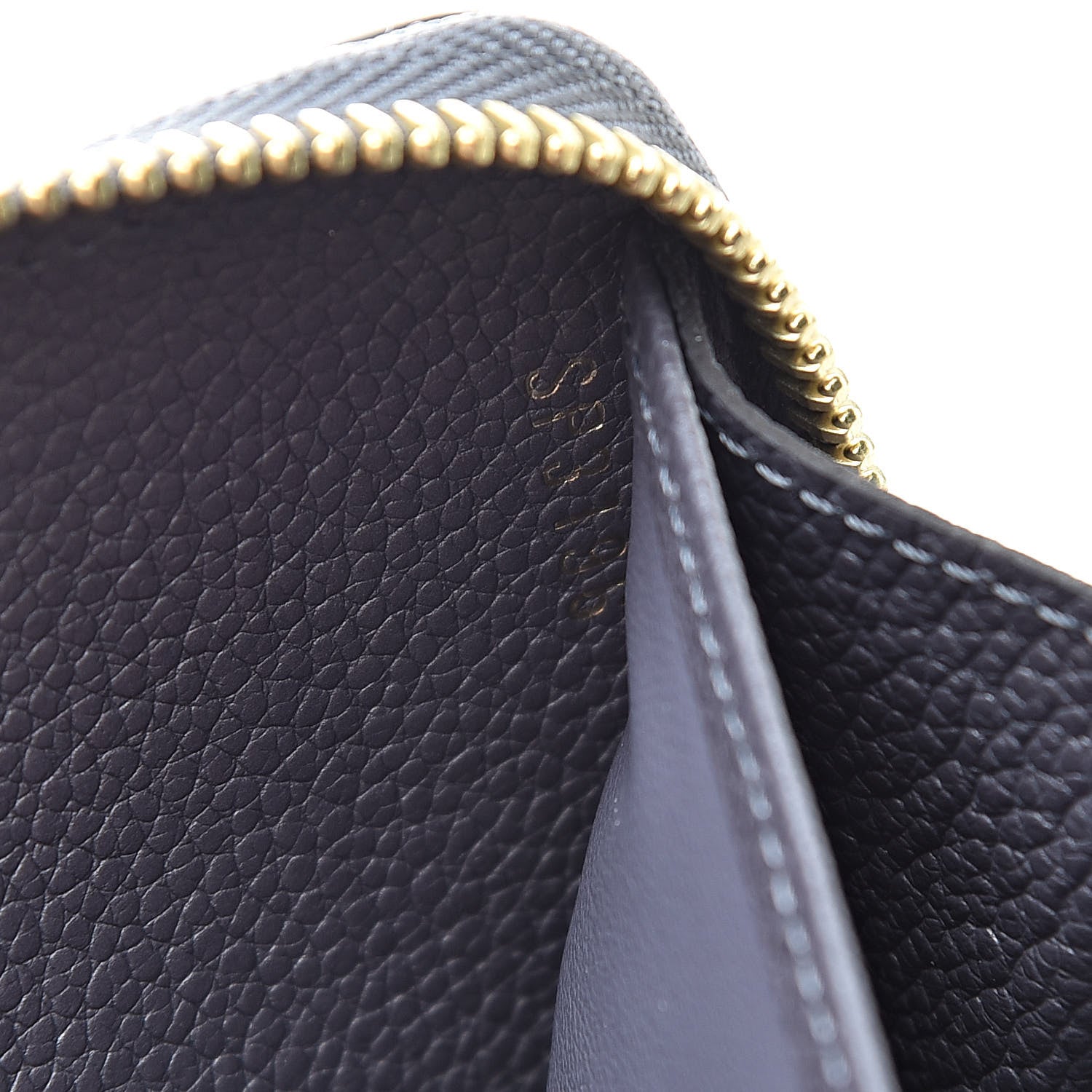 Louis Vuitton Studded Empreinte Zippy Wallet Gris Silver 7 of 8