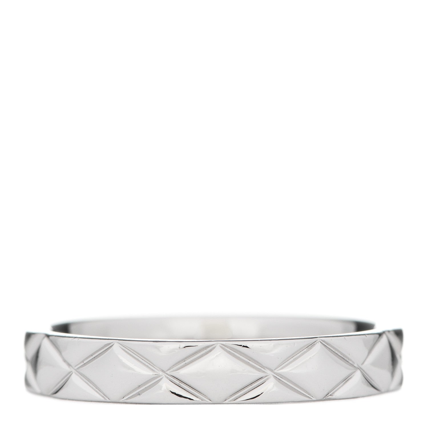 Chanel Platinum Mini Coco Crush Ring 54 7 1 of 6