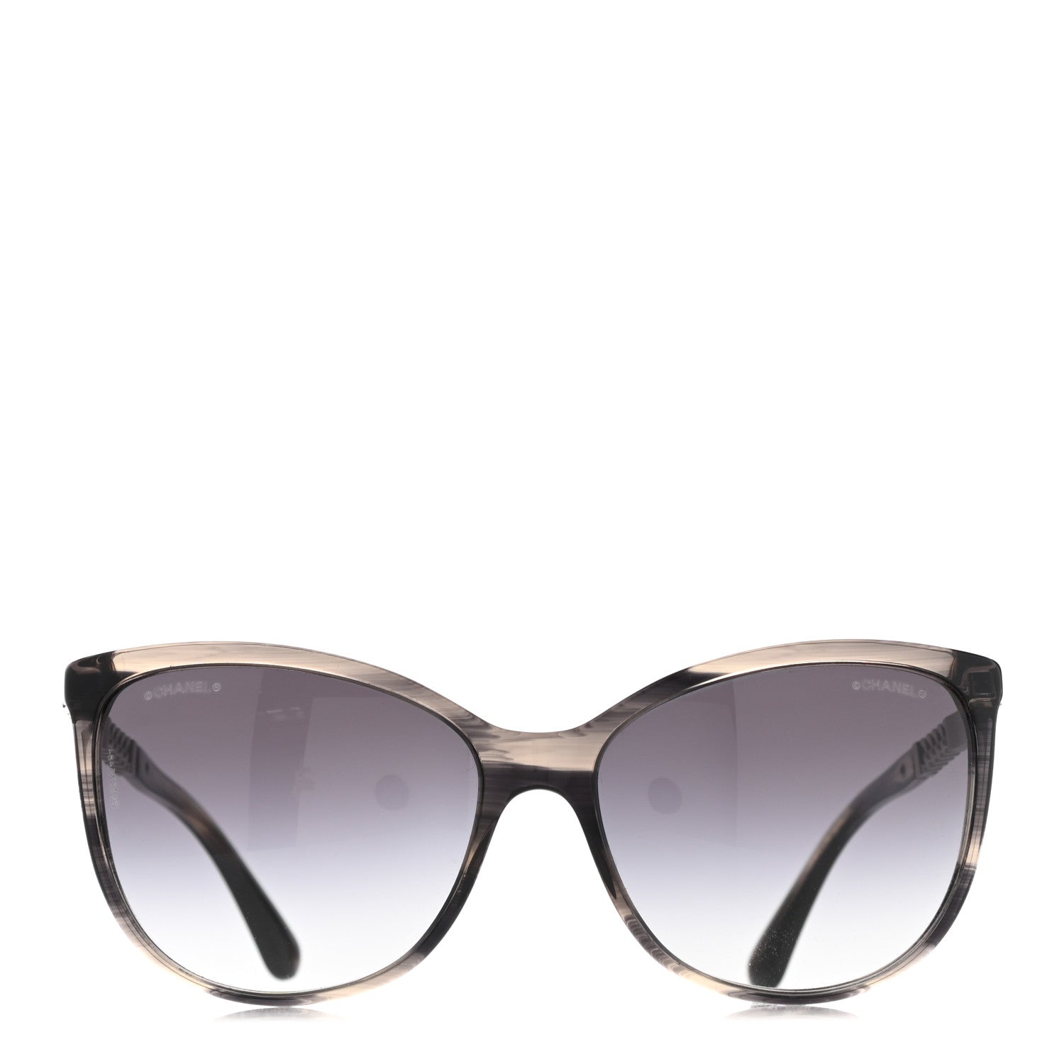 Chanel Cat Eye Chain Sunglasses 5352 Grey 2 of 7