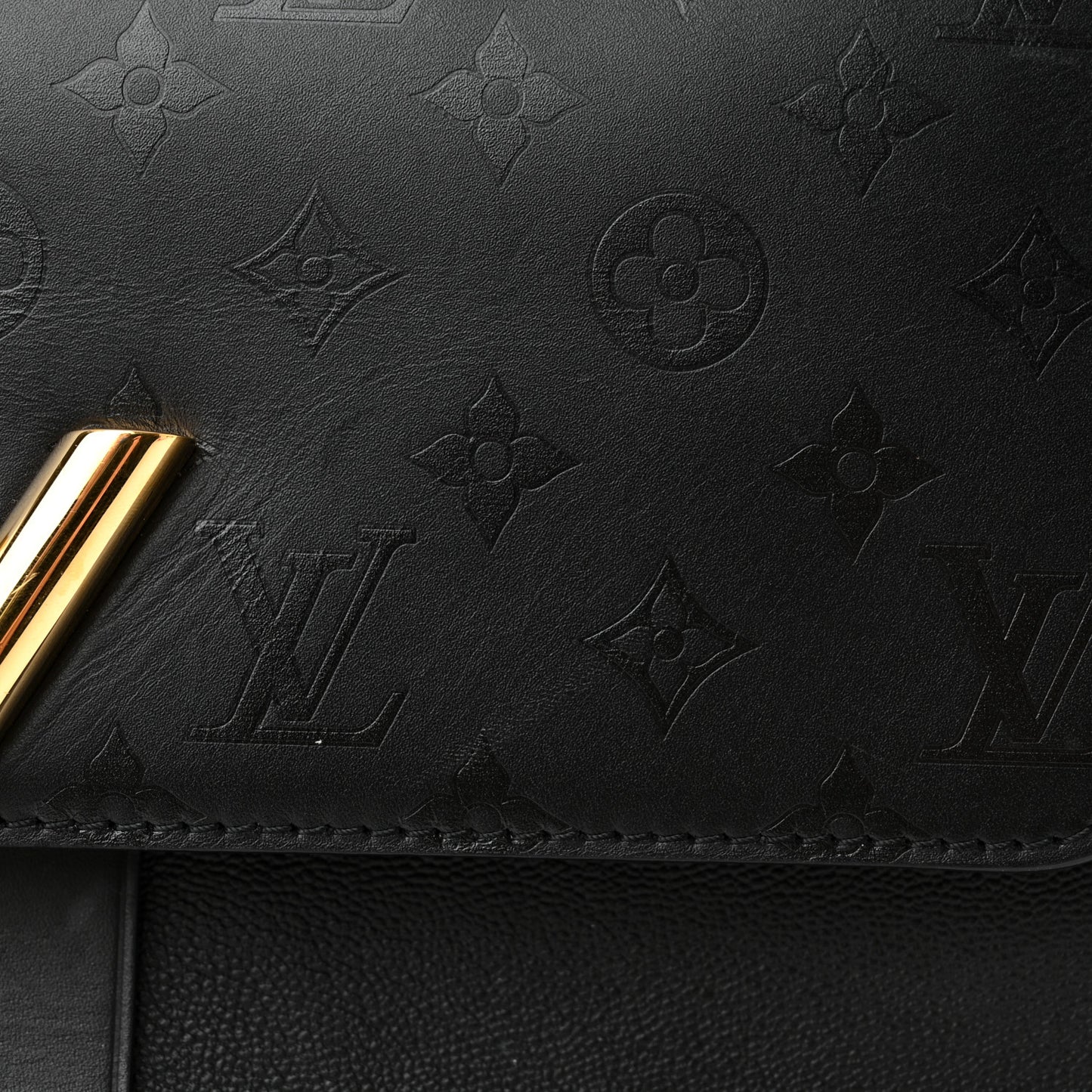 Calfskin Monogram Very One Handle Black