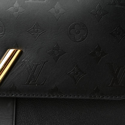 Louis Vuitton Calfskin Monogram Very One Handle Black 13 of 16