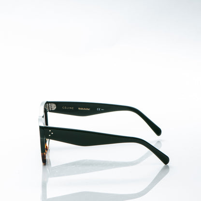 Celine Acetate Catherine Sunglasses CL41089/S Forest Green Havana 3 of 5