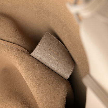 Saint Laurent Calfskin Large Shopping Tote Dark Beige 8 of 16