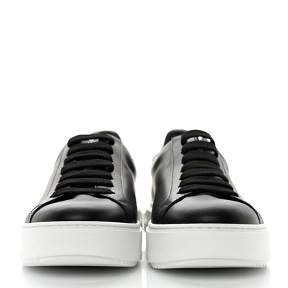 Louis Vuitton Calfskin Time Out Sneakers 41.5 Black 2 of 9