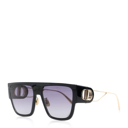 Christian Dior Rectangular 30 Montaigne S3U Sunglasses Black 1 of 9