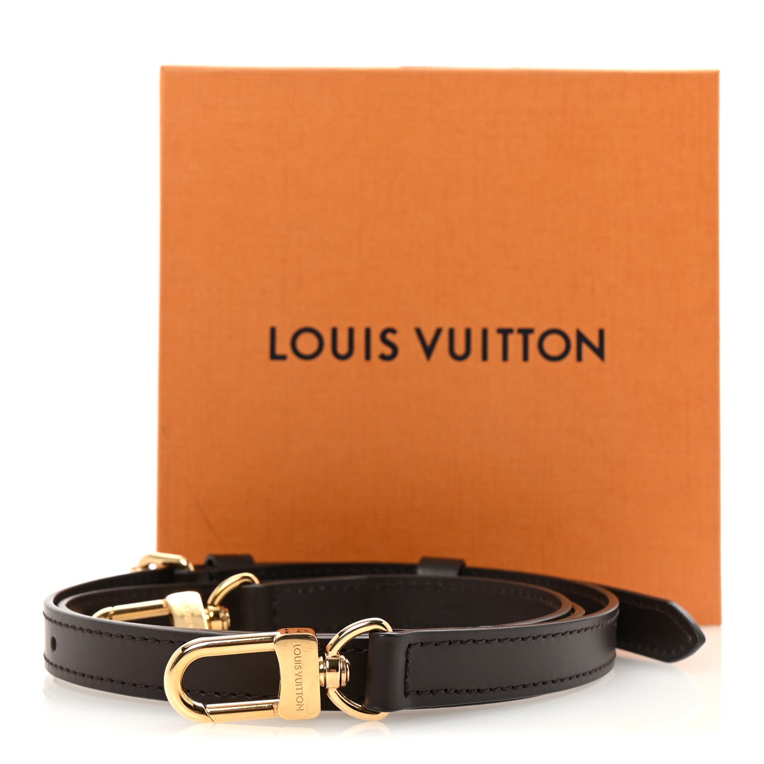 Louis Vuitton Calfskin 16mm Adjustable Shoulder Strap Ebene 5 of 5