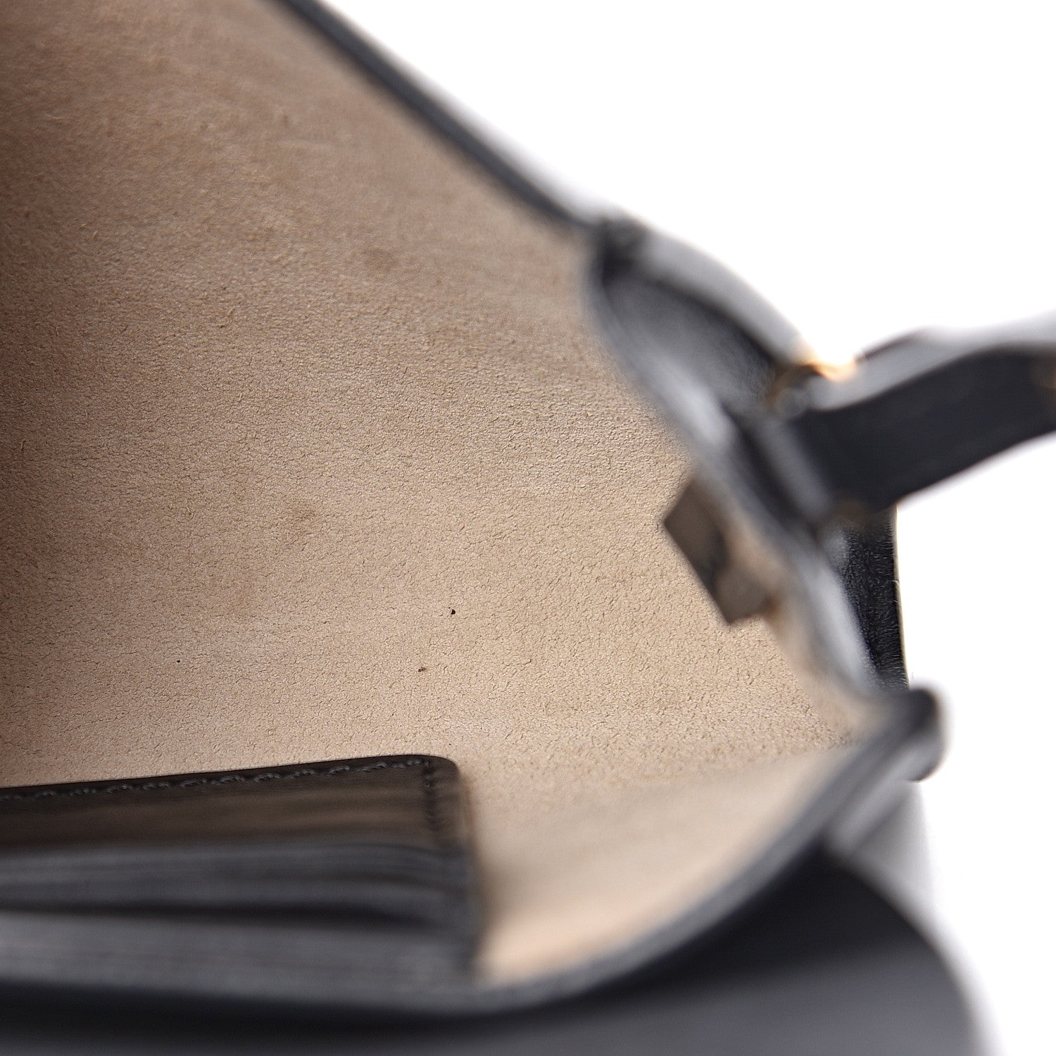 Chloe Suede Calfskin Mini Faye Shoulder Bag Black 10 of 22