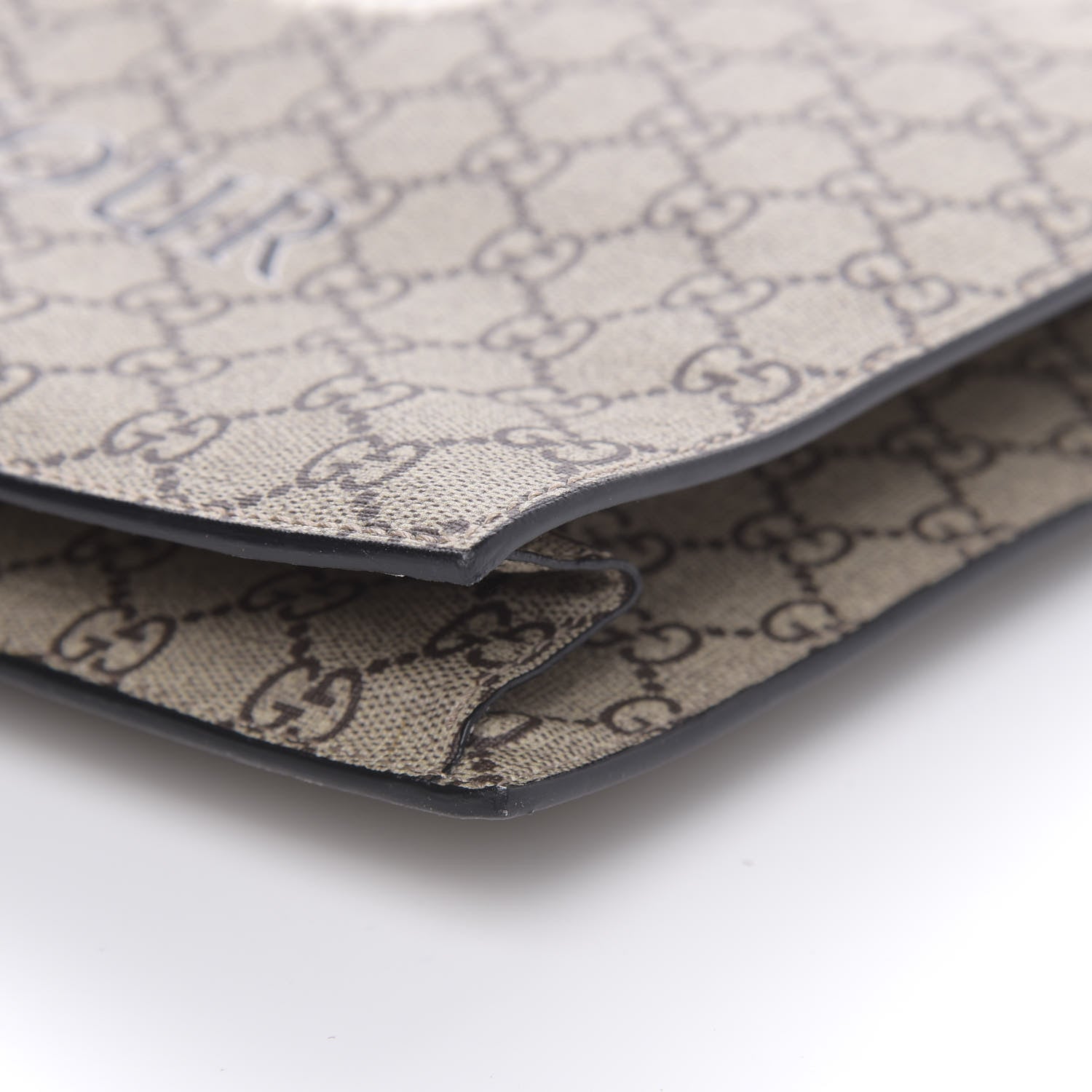 Gucci GG Supreme Monogram L'Aveugle Par Amour Print Vertical Tote Black 10 of 11