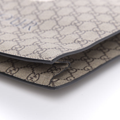 Gucci GG Supreme Monogram L'Aveugle Par Amour Print Vertical Tote Black 10 of 11