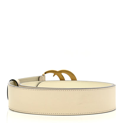 Gucci Calfskin Double G 40mm Belt 90 36 Mystic White 2 of 6