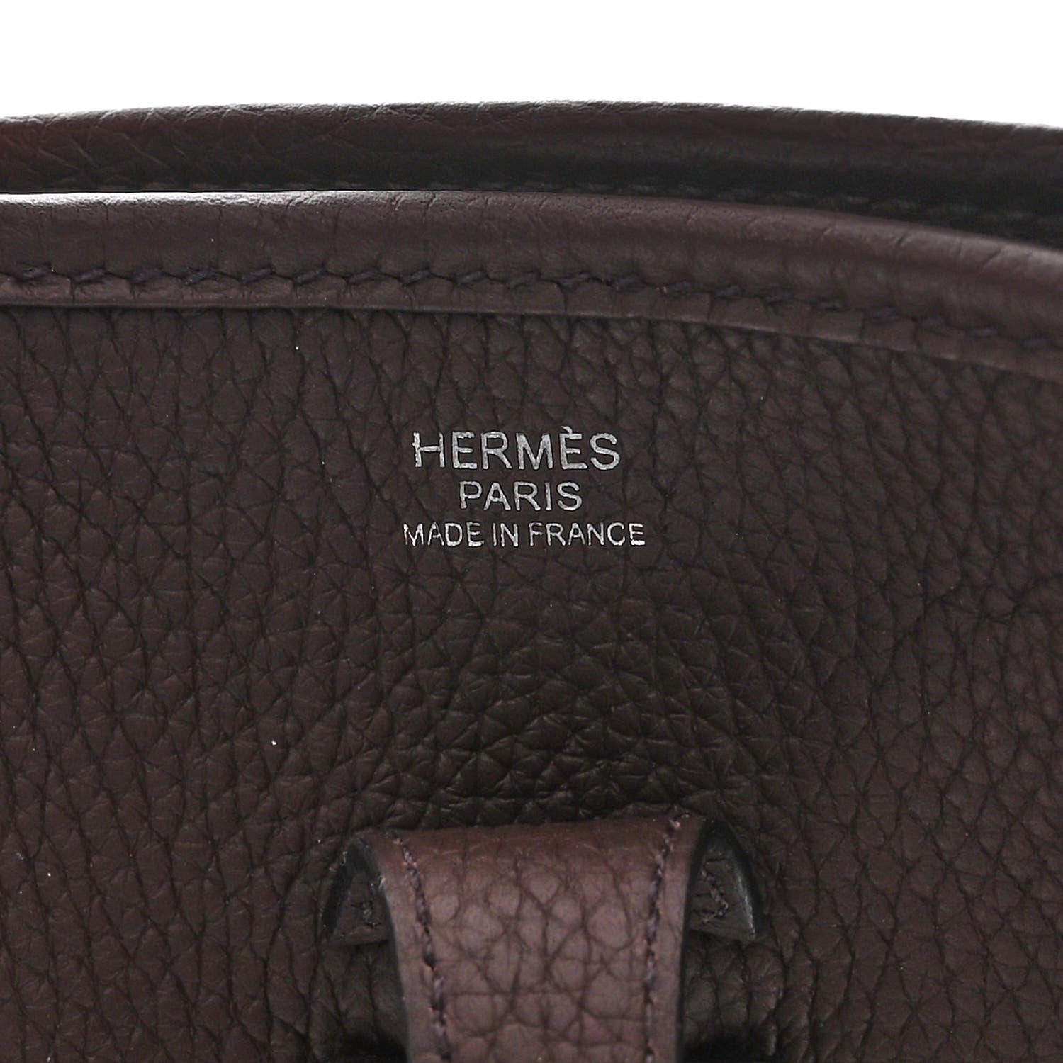 Hermes Taurillon Clemence Quadrille Evelyne III PM Rouge Sellier Bleu Billard Biscuit Rouge H 6 of 11