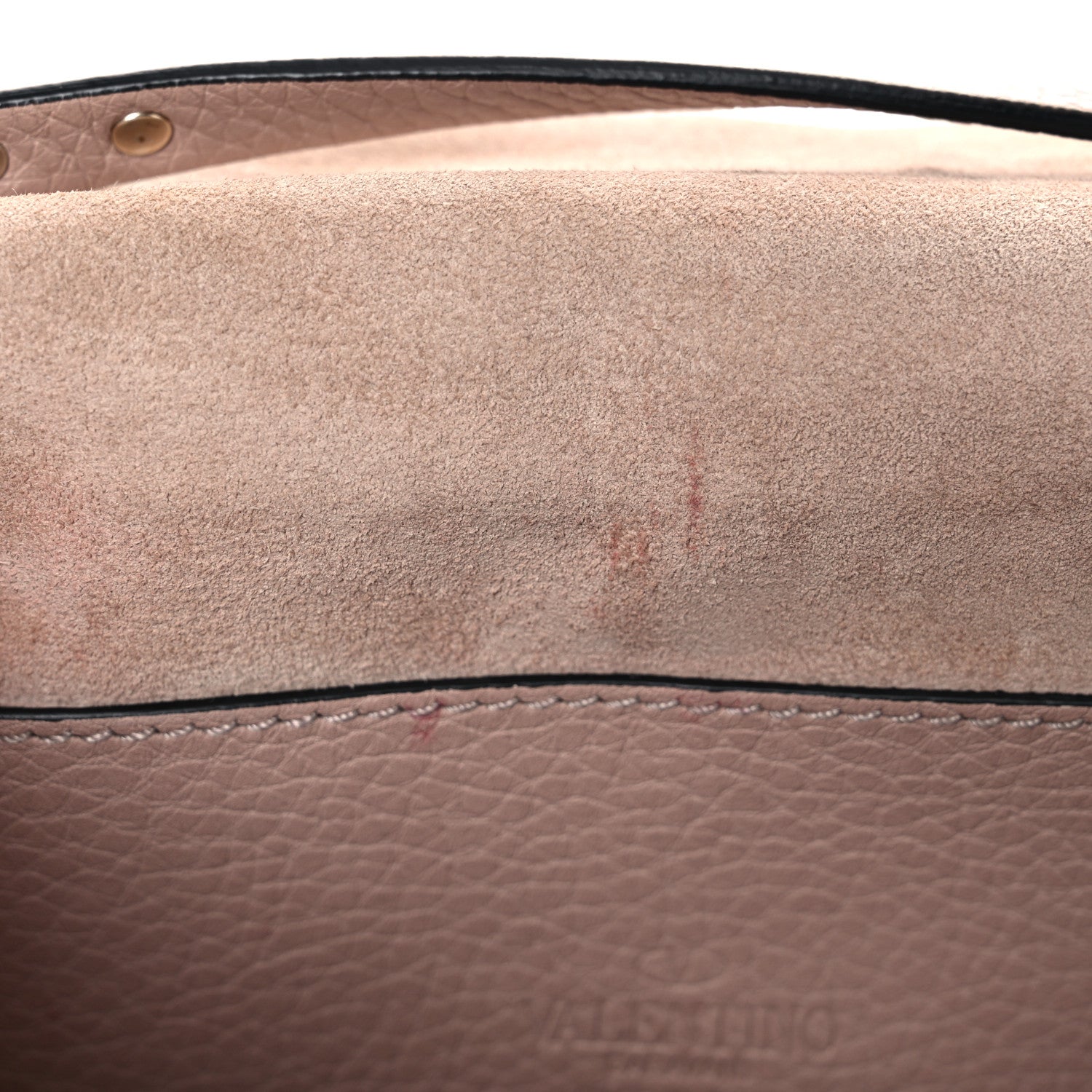 Valentino Garavani Pebbled Calfskin Medium Rockstud Flip Lock Crossbody Bag Poudre 8 of 20