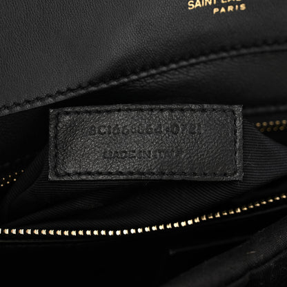 Saint Laurent Vintage Lambskin Gaby Chain Bag Black 12 of 12