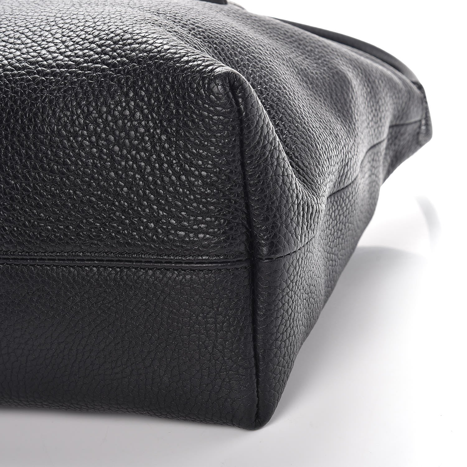 Burberry London Grainy Calfskin Medium Baynard Tote Black 10 of 10