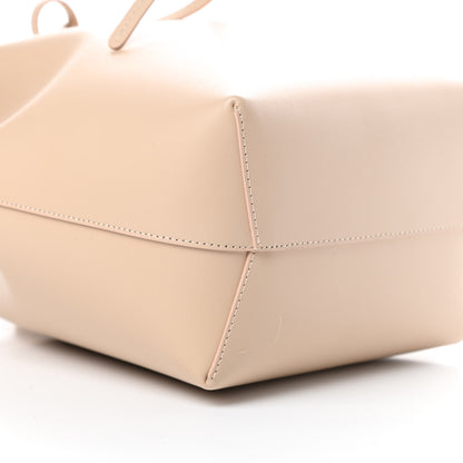 Mansur Gavriel Calfskin Mini Bucket Bag Natural 9 of 10