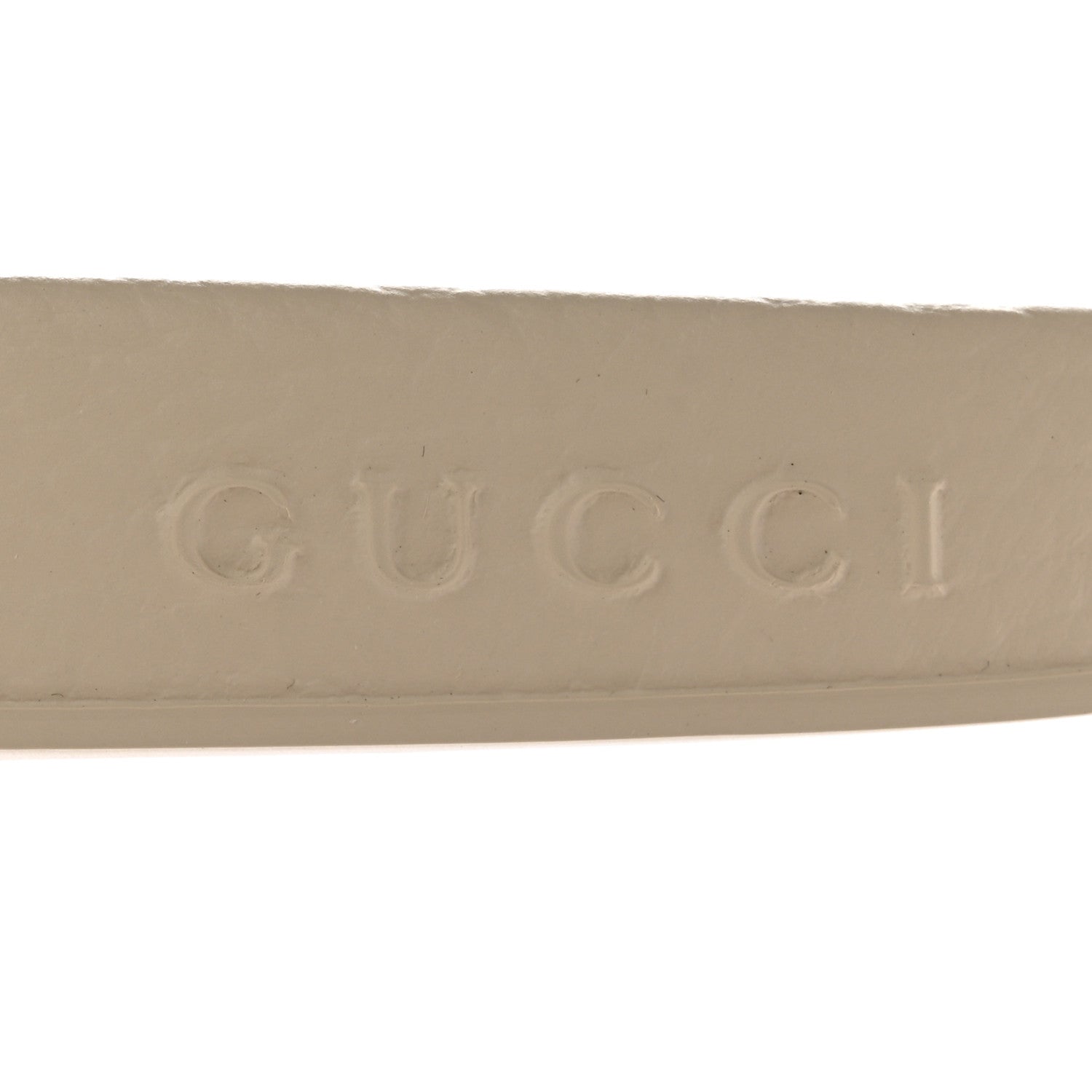Gucci Microguccissima Slide Sandals 39 Ivory 8 of 14