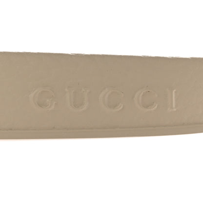 Gucci Microguccissima Slide Sandals 39 Ivory 8 of 14