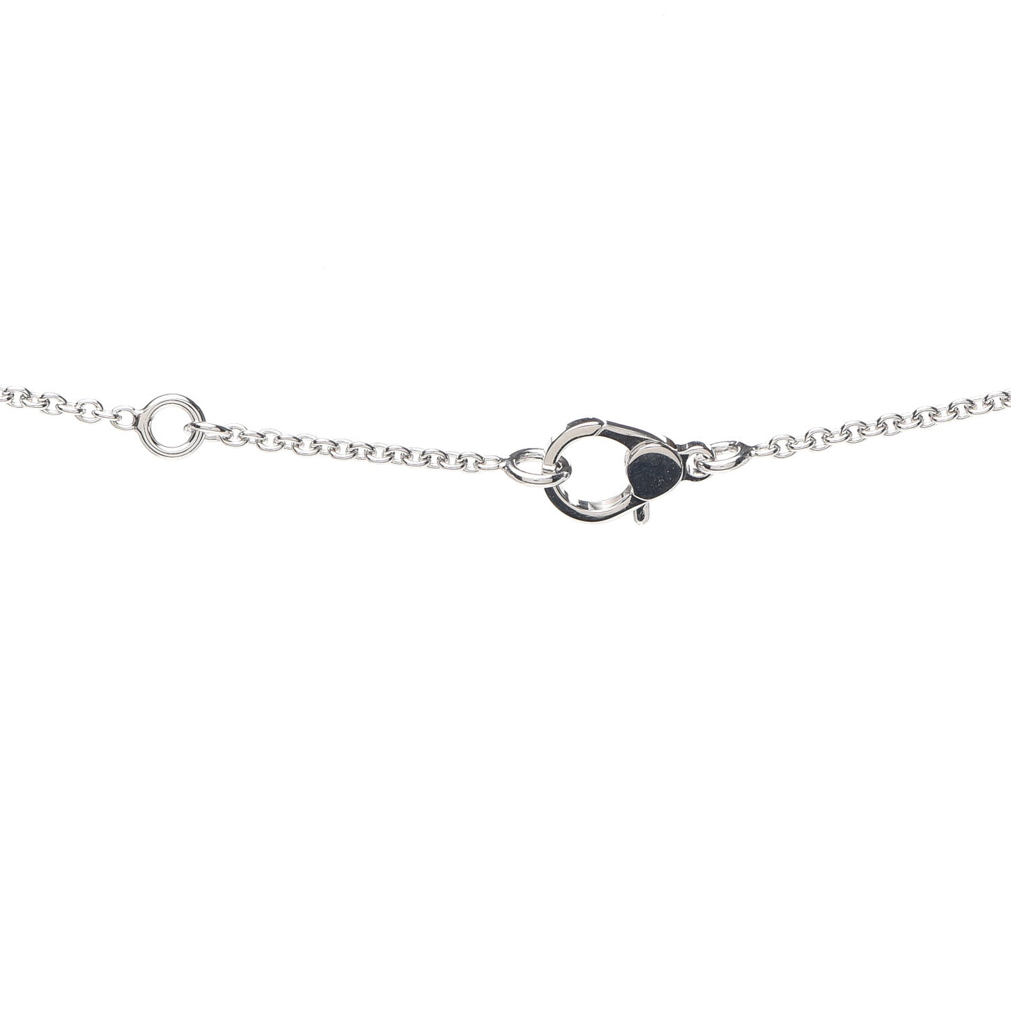 18K White Gold Diamond Finesse Pendant Necklace