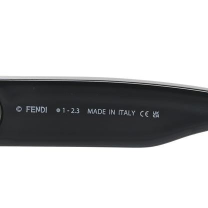 Fendi Acetate O'Lock Square Sunglasses FE40107I Black 5 of 7