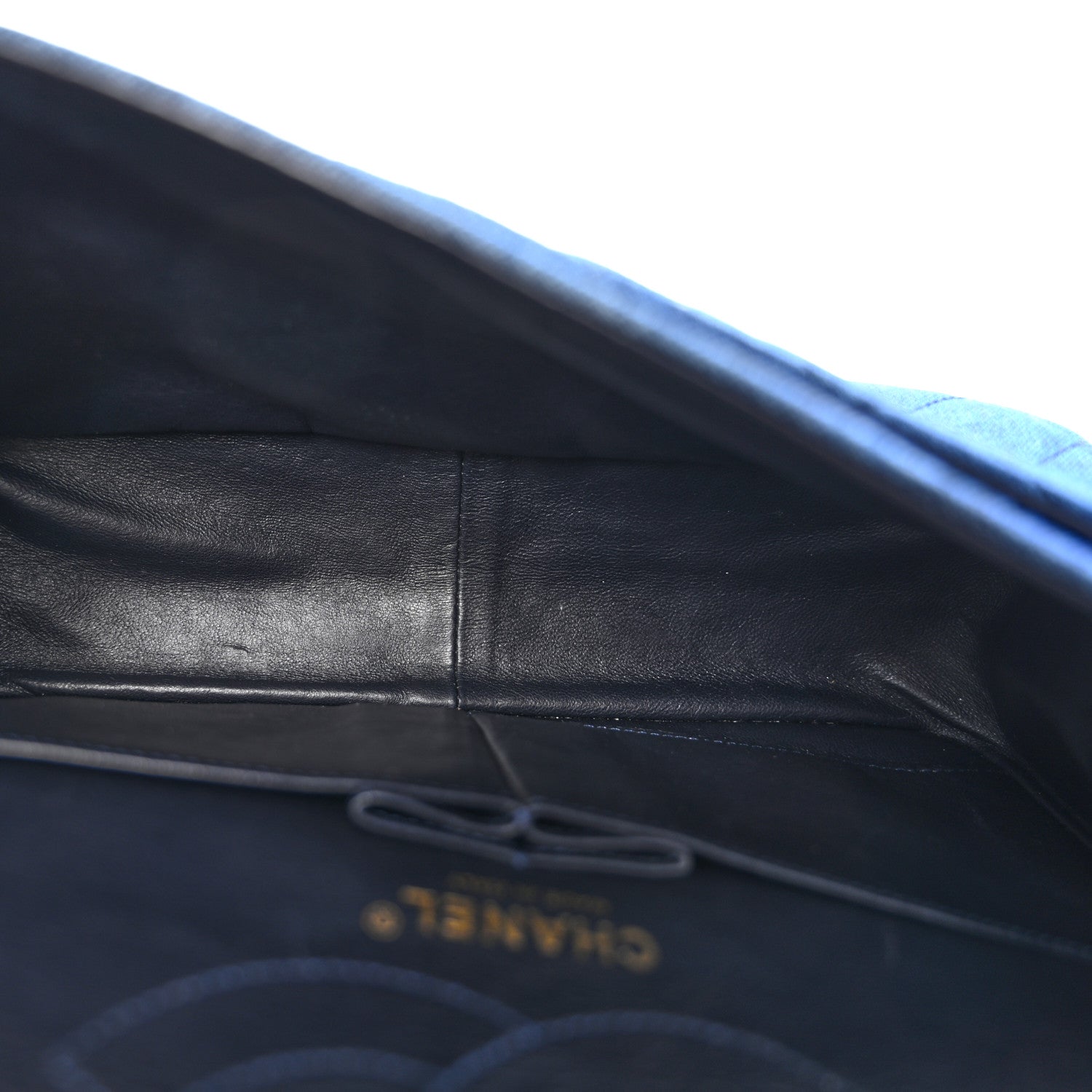 Chanel Denim Quilted 2.55 Reissue 226 Double Flap Blue 5 of 13