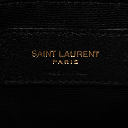 Saint Laurent Calfskin Y Quilted Monogram Medium Loulou Chain Satchel Nude Powder 6 of 11
