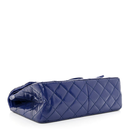 Chanel Patent Caviar Quilted 2.55 Reissue 226 Flap Navy Blue 4 of 15
