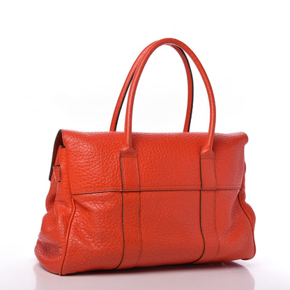 Mulberry Shiny Grain Bayswater Flame 3 of 12