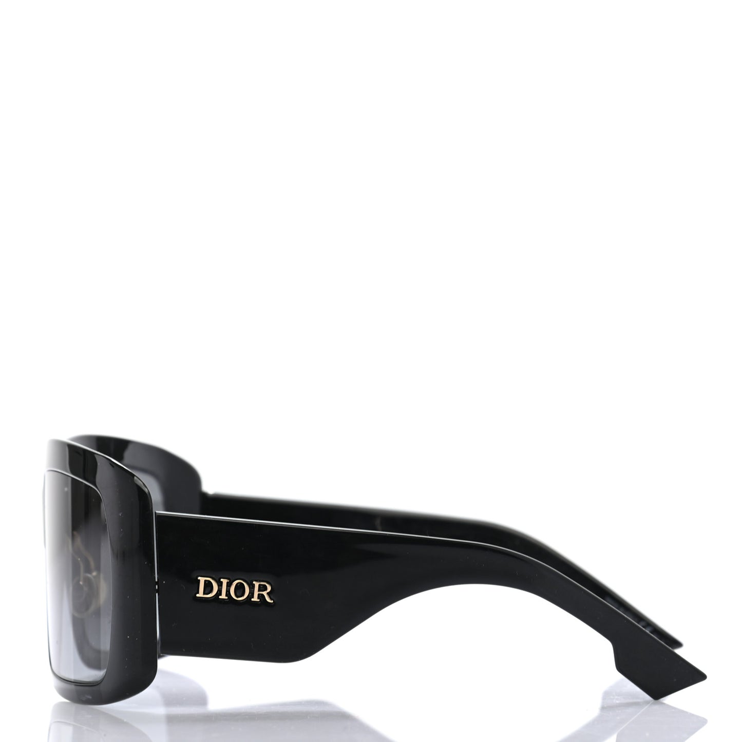 Acetate DiorSo Light 2 Shield Sunglasses Black