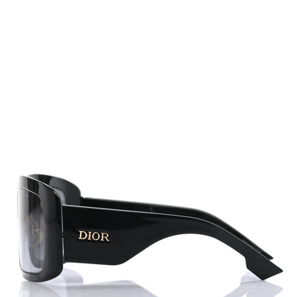 Christian Dior Acetate DiorSo Light 2 Shield Sunglasses Black 3 of 6