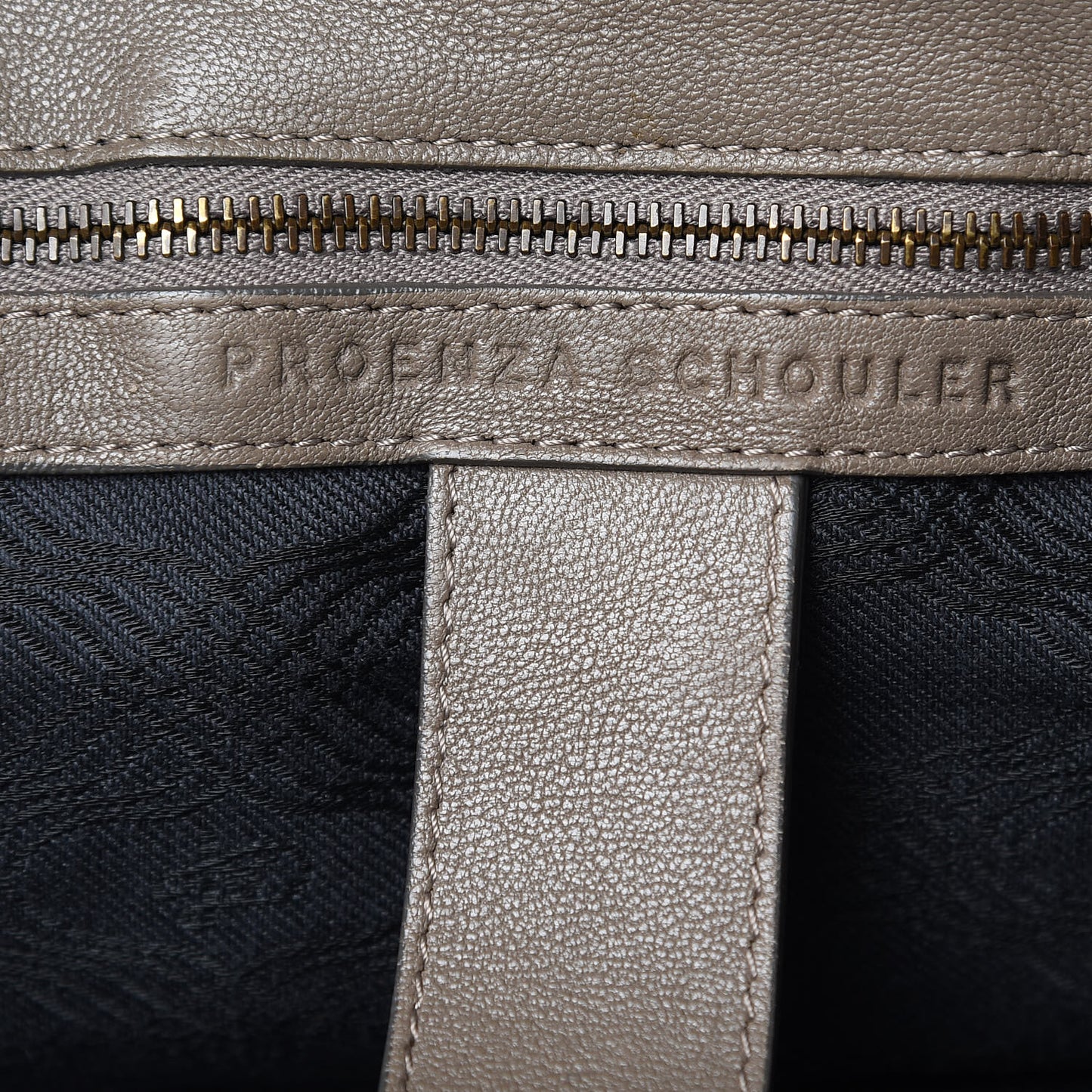 Lambskin Large PS1 Satchel Smoke