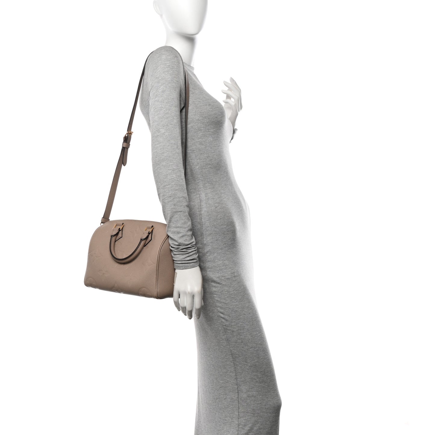 Empreinte Monogram Giant Speedy Bandouliere 25 Tourterelle