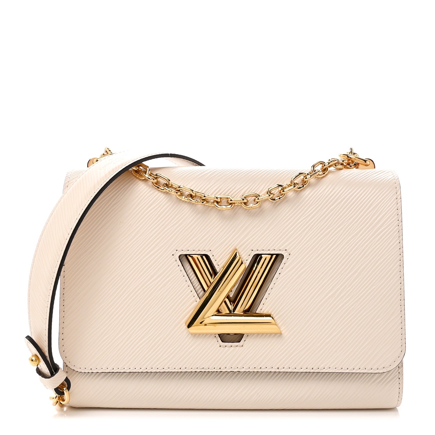 Louis Vuitton Epi Twist Shoulder Bag MM Quartz 1 of 11