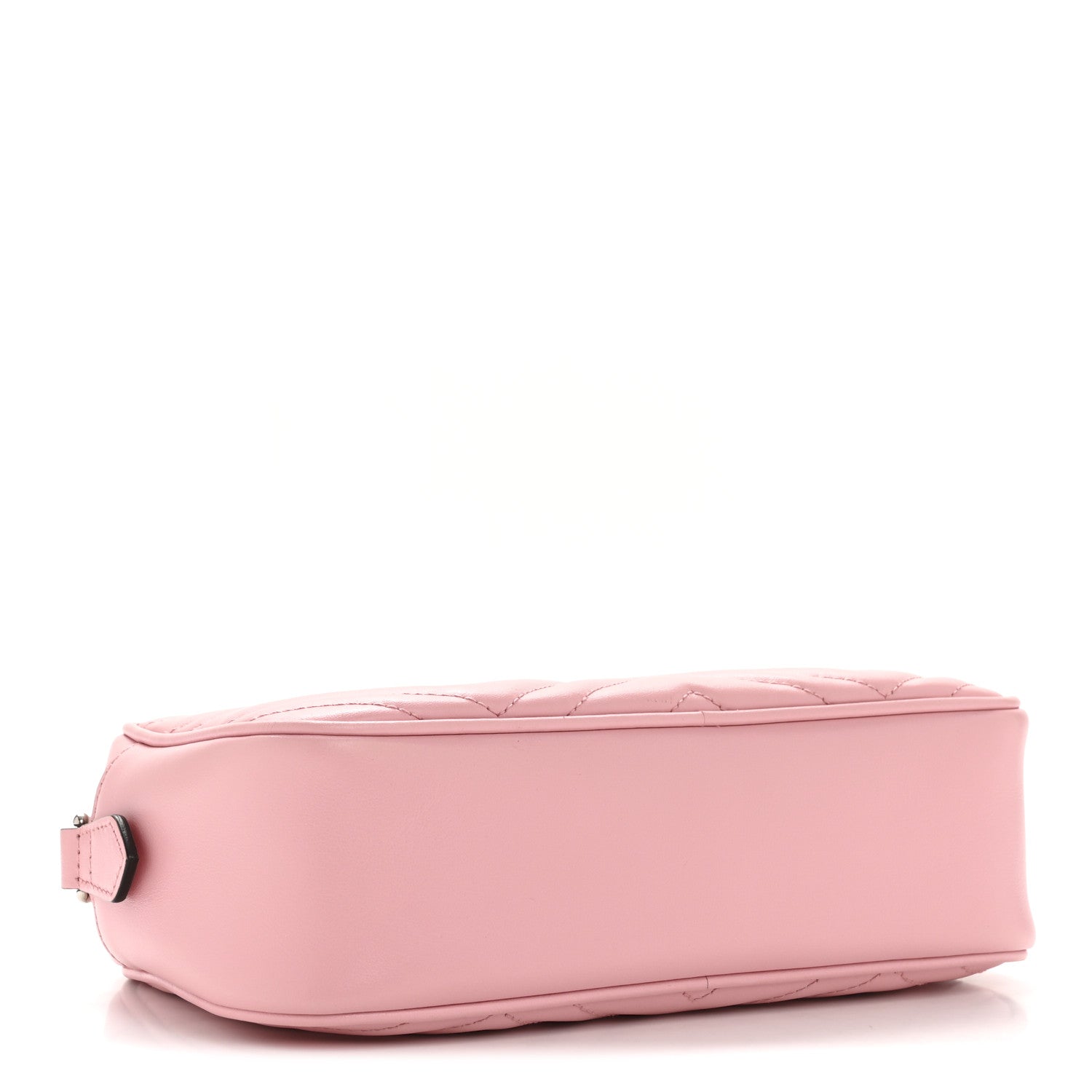Gucci Calfskin Matelasse Small GG Marmont Chain Shoulder Bag Wild Rose 4 of 14