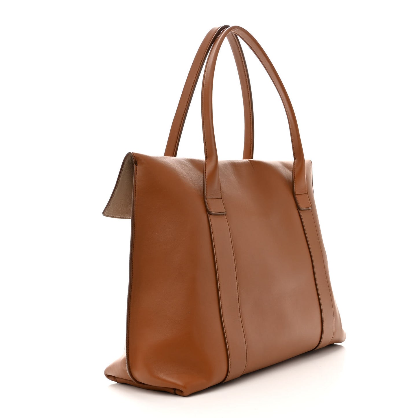 Calfskin Large Sookie Satchel Brown