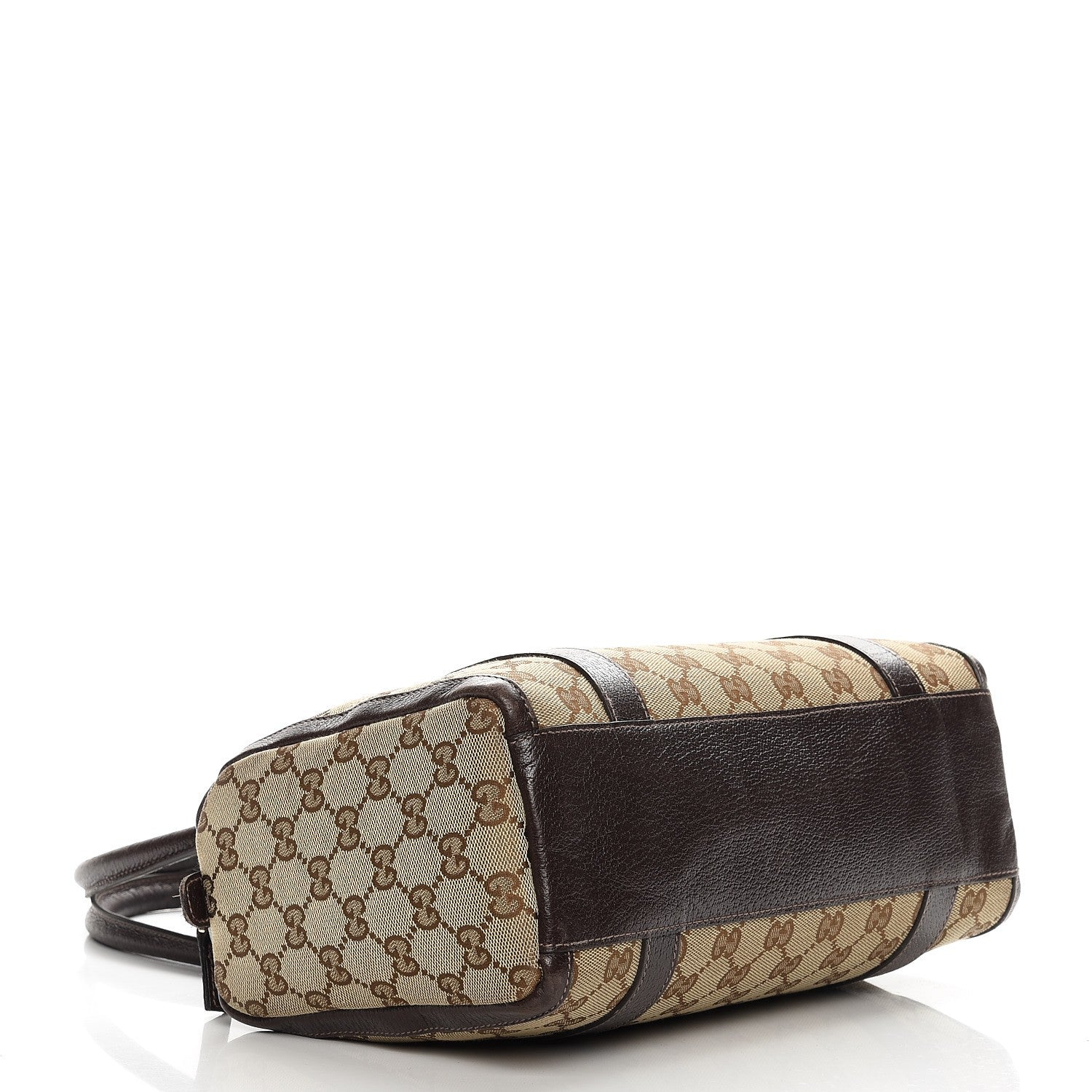 Gucci Monogram Small Abbey Boston Dark Brown 4 of 12