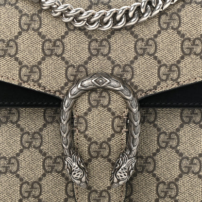Gucci GG Supreme Monogram Mini Dionysus Shoulder Bag Black 5 of 11