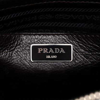Prada Glace Calf Twin Pocket Tote Moro 7 of 17