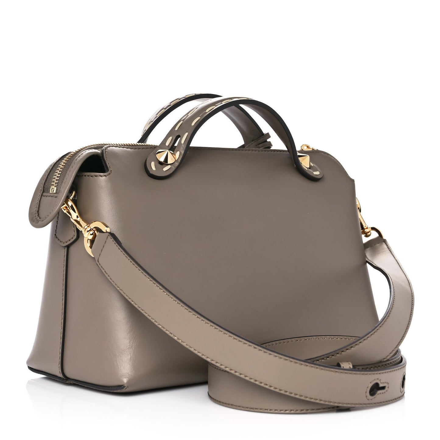 Vitello King Elaphe Python Print Logo Medium By The Way Boston Bag Tartufo Daisy Roccia