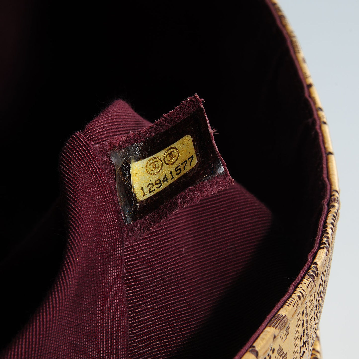 Buffalo Leather Hand Painted Lace 2.55 Reissue 226 Flap Gold