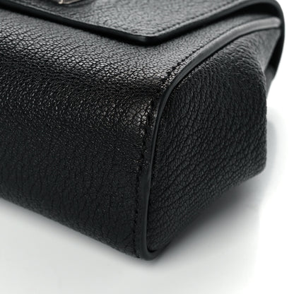 Bottega Veneta Grained Calfskin Geometric Belt Bag Black 9 of 10
