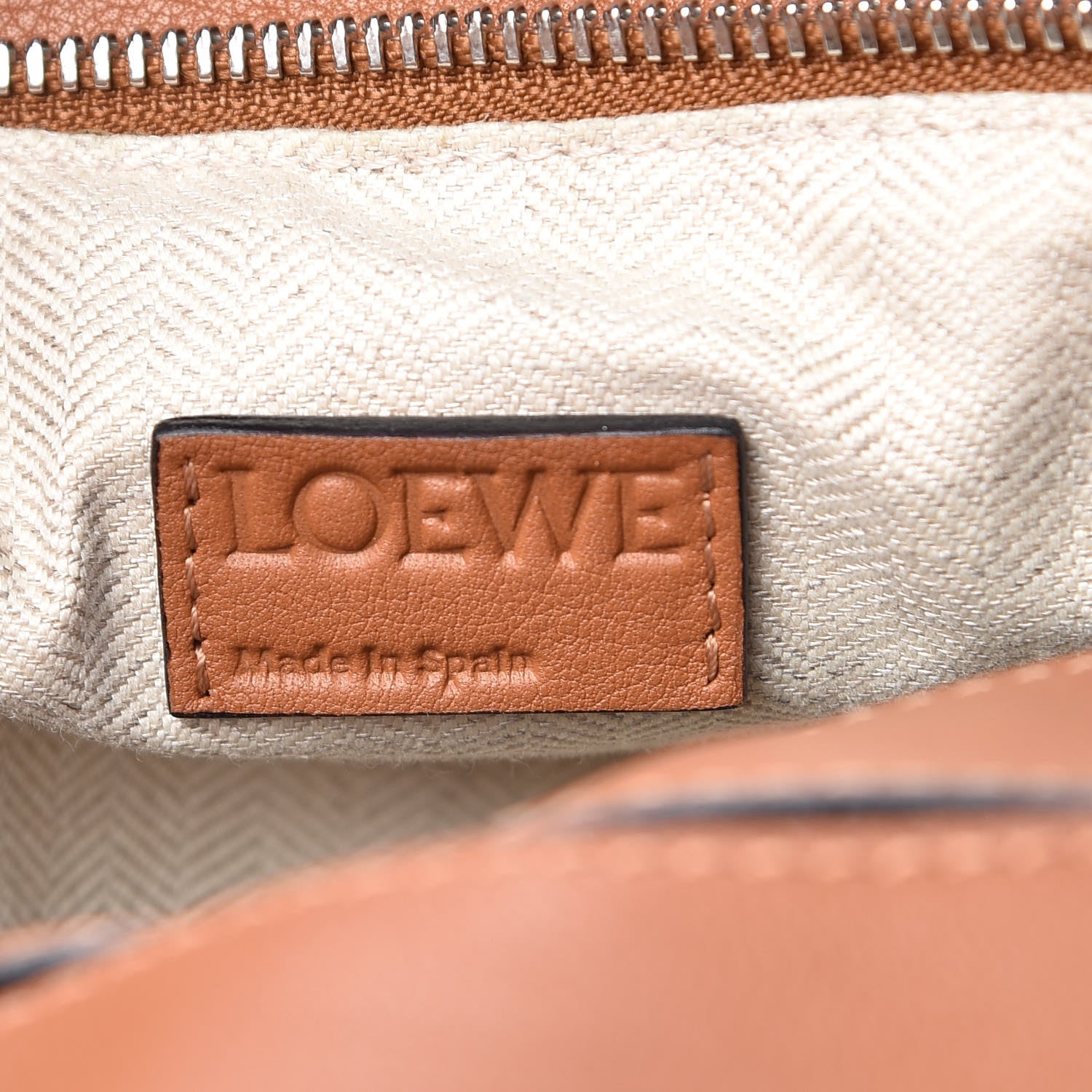 Loewe Calfskin Puzzle Bag Tan 6 of 11