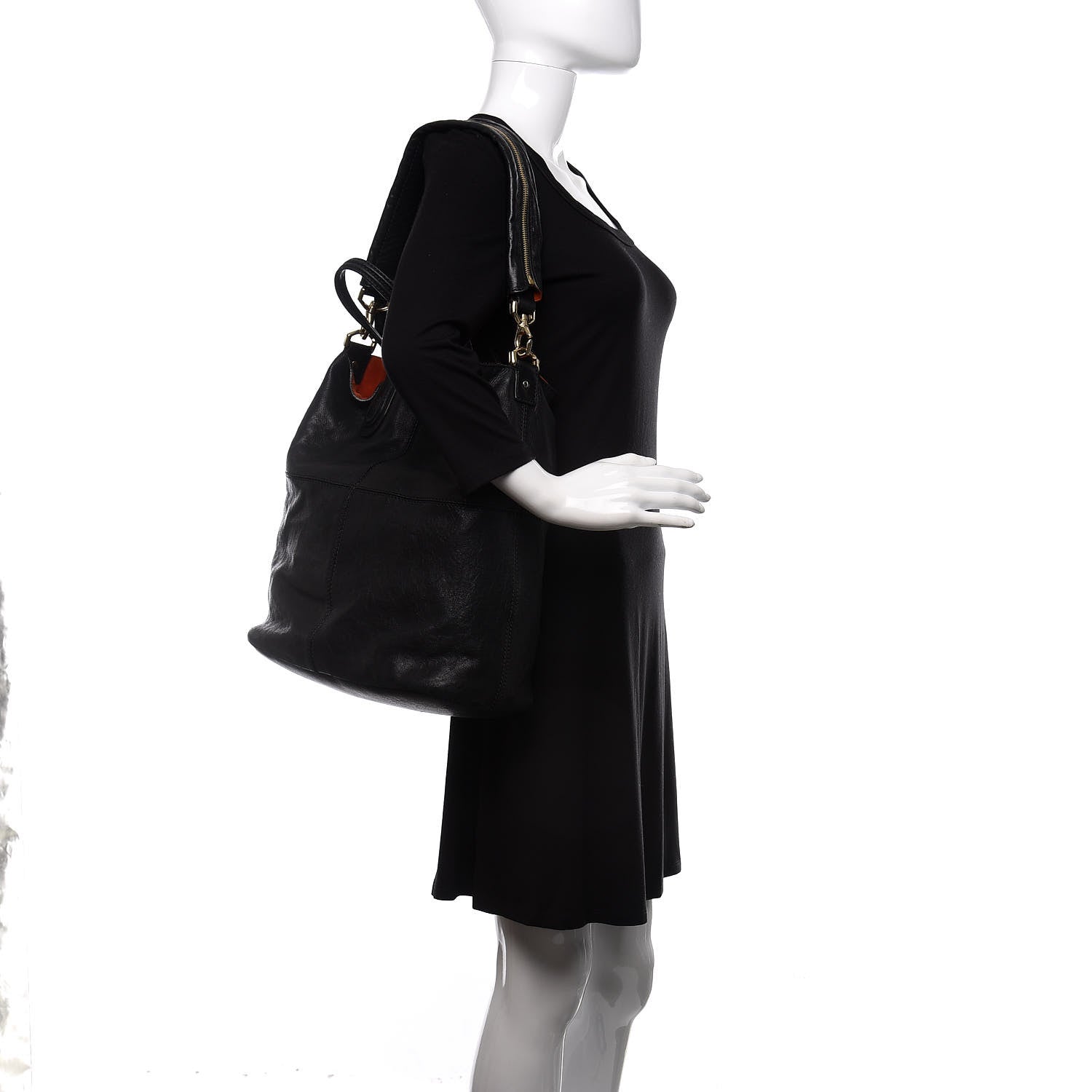 Givenchy Lambskin Nightingale North South Tote Black 2 of 10