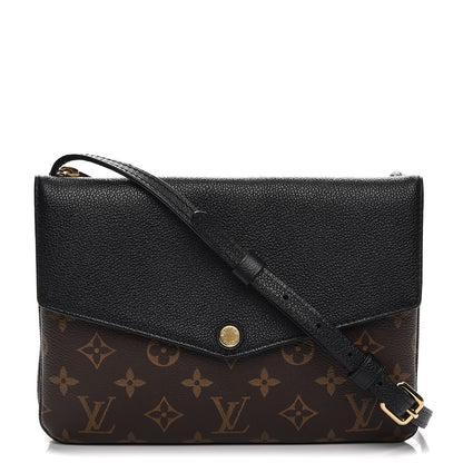 Louis Vuitton Monogram Twice Pochette Black 1 of 8