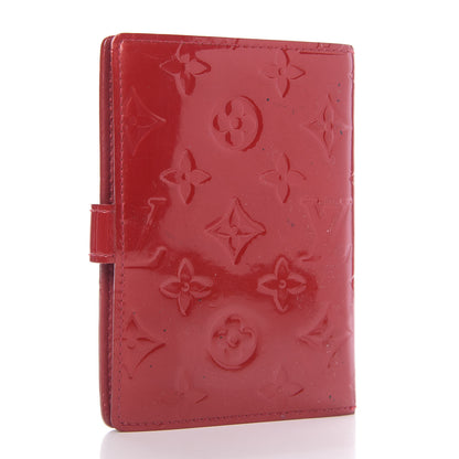 Louis Vuitton Vernis Small Ring Agenda Cover Pomme D'Amour 3 of 10