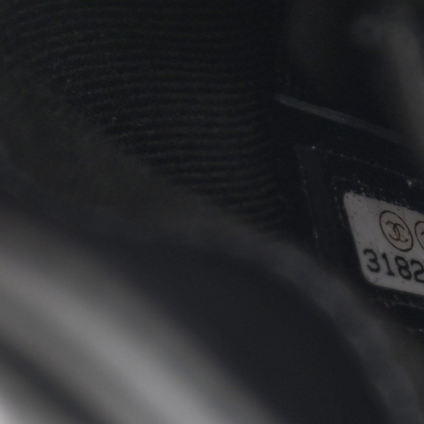 Calfskin Quilted CC Uniform Flap Belt Bag Black