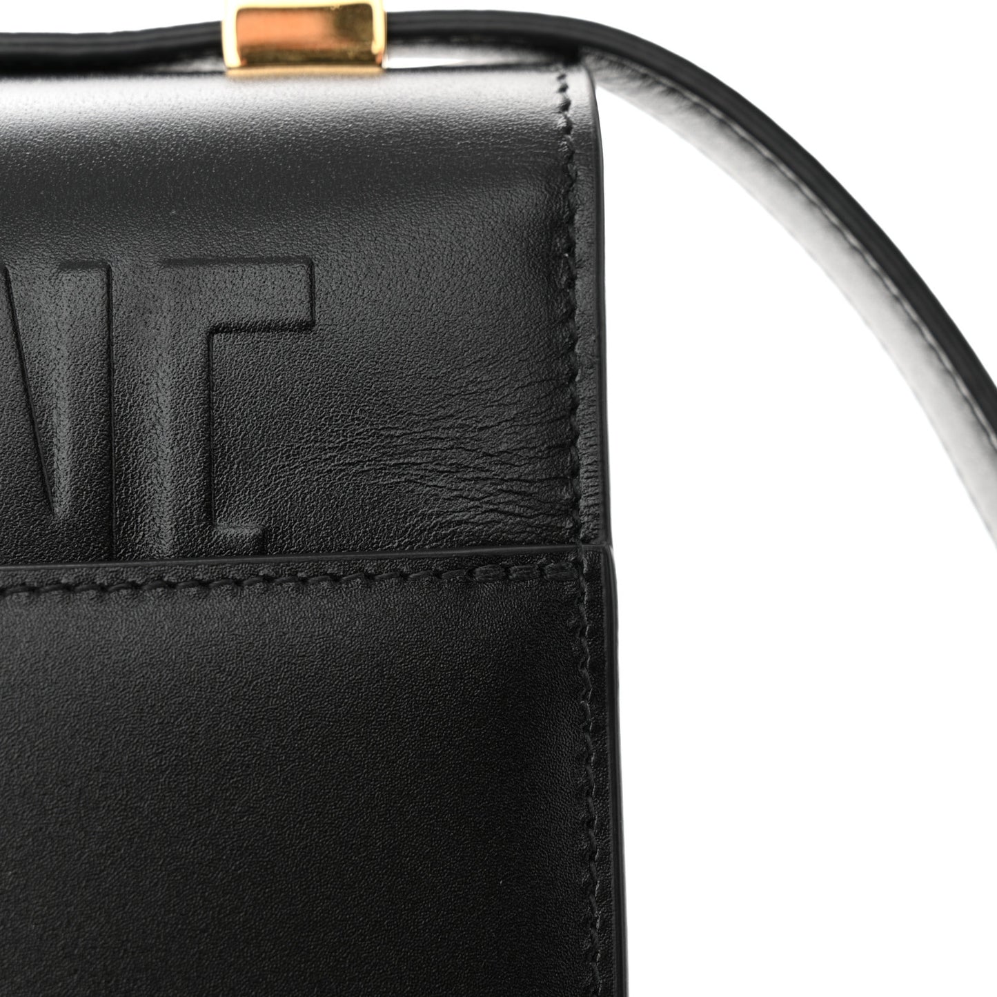 Box Calfskin 30 Montaigne Flap Bag Black