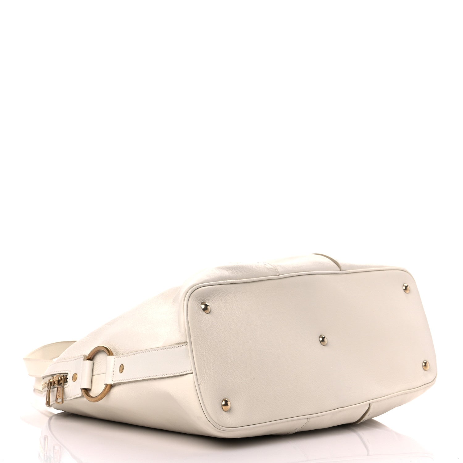 Saint Laurent Calfskin Oversized Muse Ivory 4 of 19